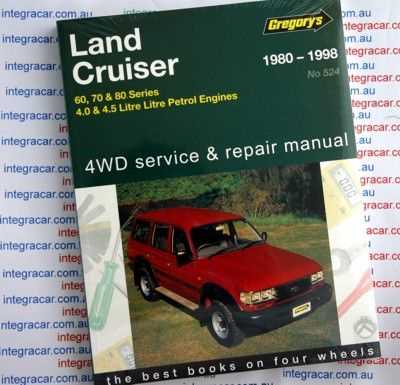 toyota land cruiser 70 series repair manual