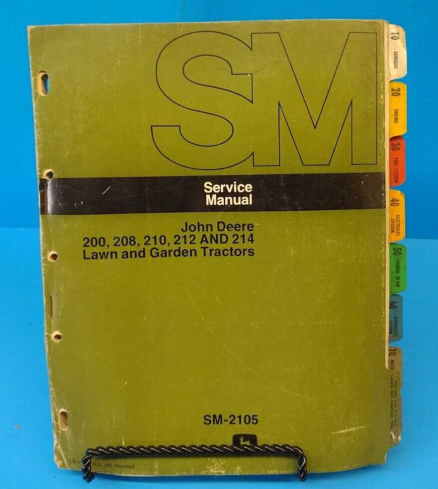 john deere 212 repair manual