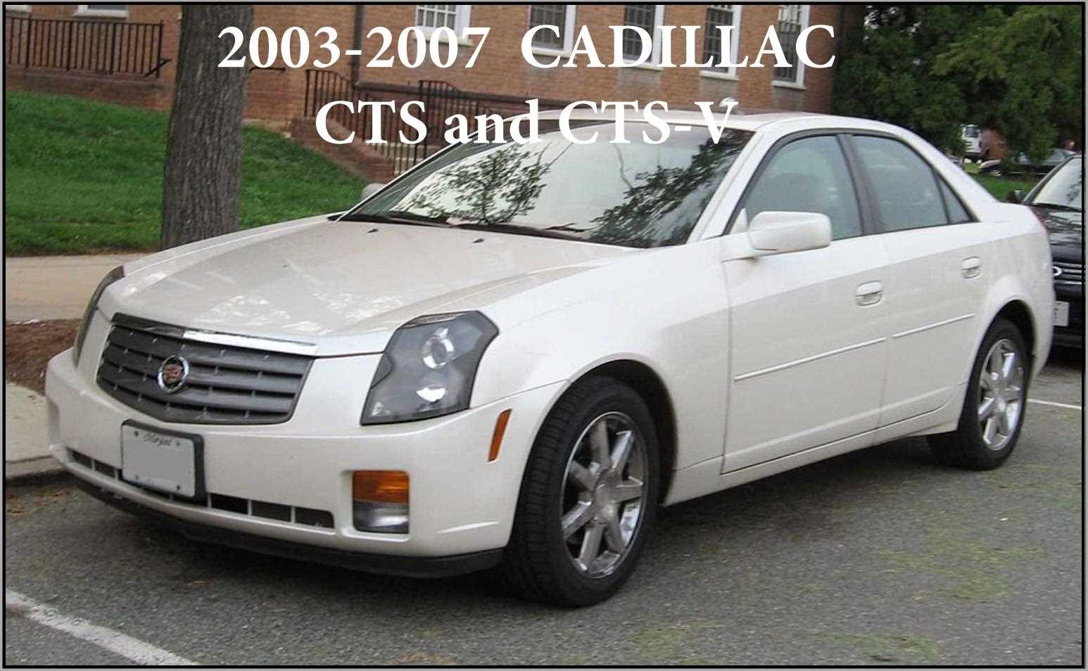 cadillac cts 2003 repair manual