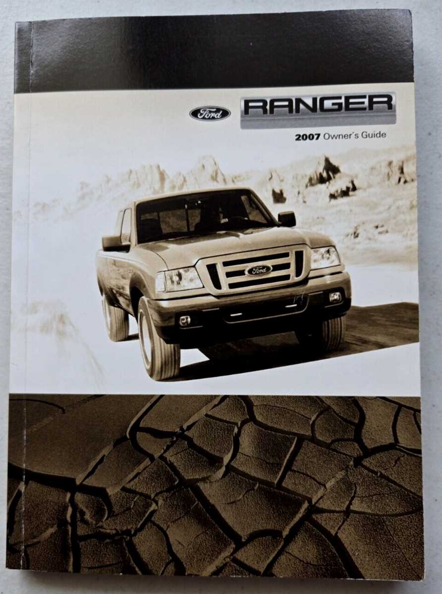 2005 ford ranger repair manual