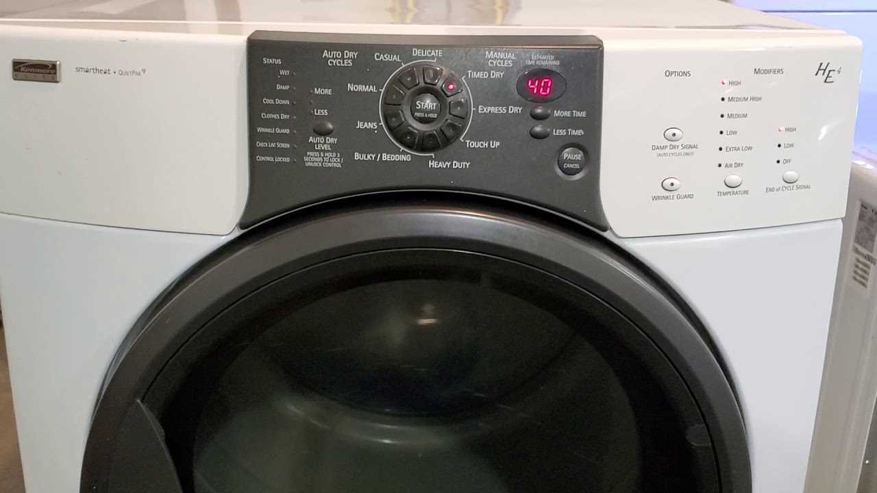 kenmore elite he5t repair manual