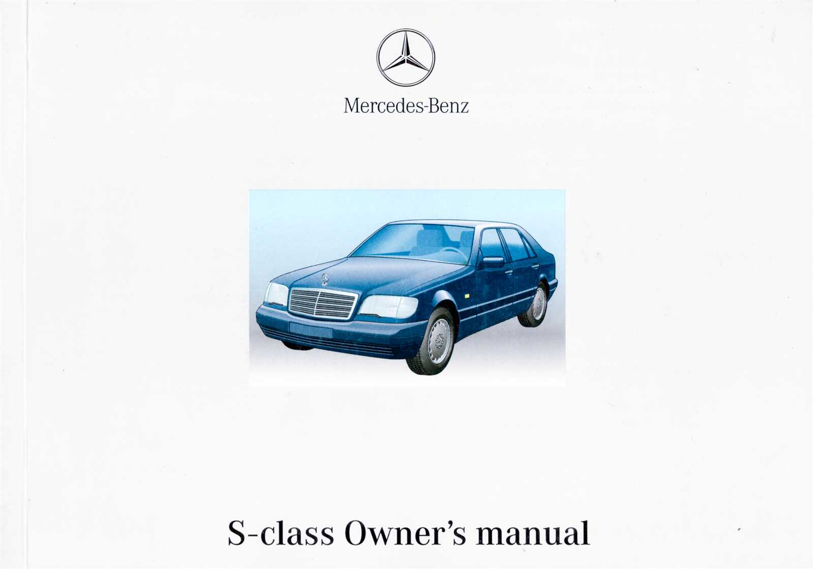 mercedes s500 repair manual