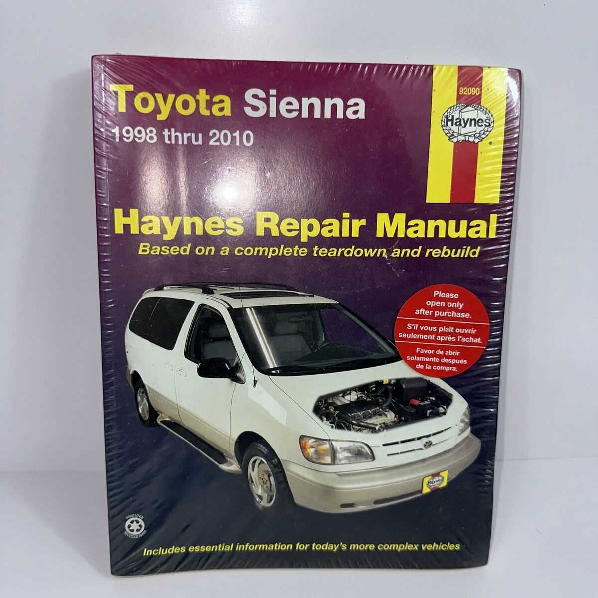 2011 sienna repair manual