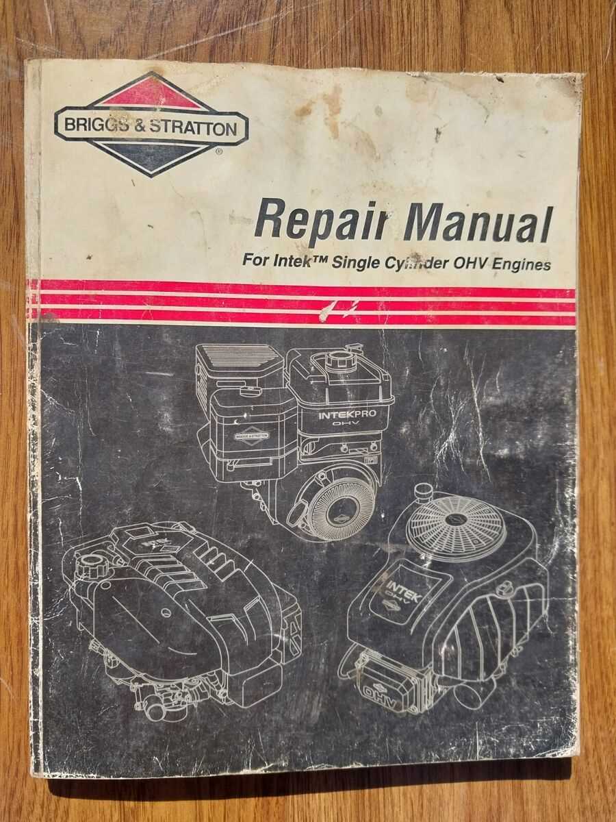 briggs ohv repair manual