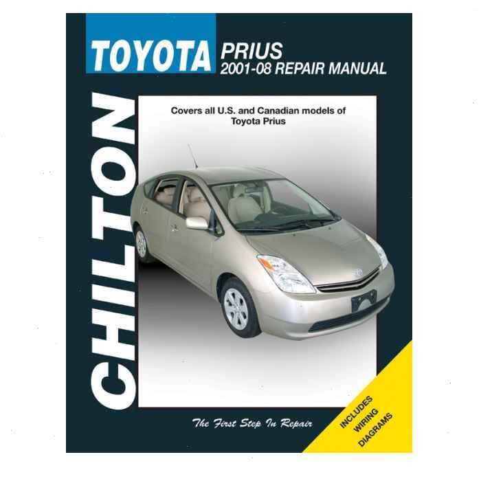 2005 prius repair manual