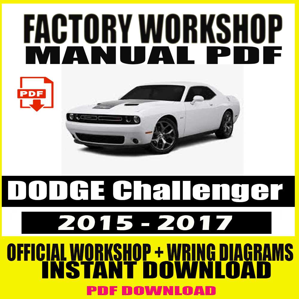 2015 dodge challenger repair manual