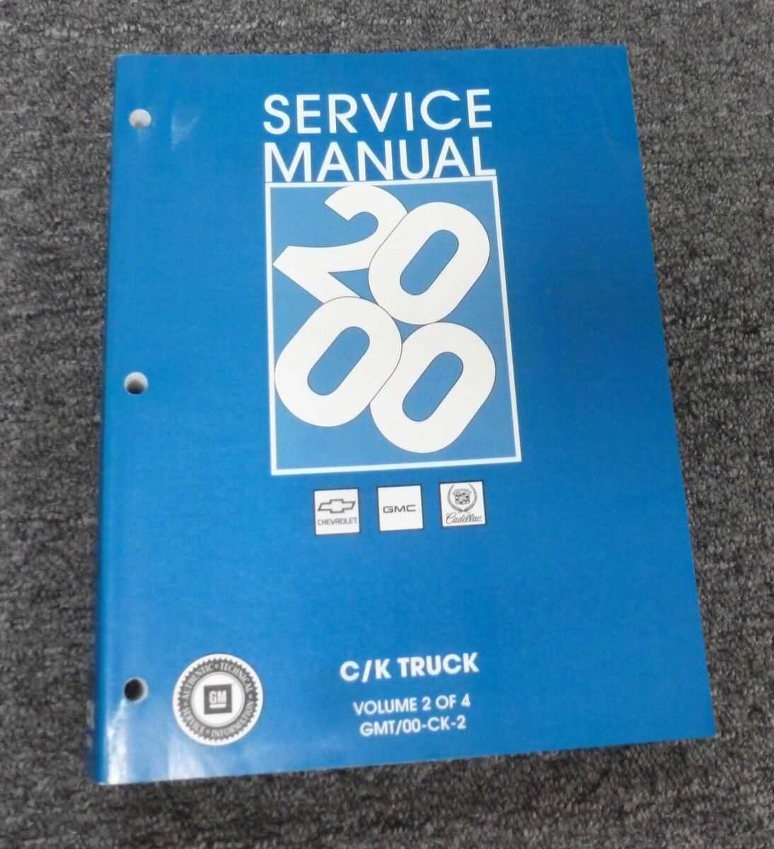 2000 gmc yukon repair manual