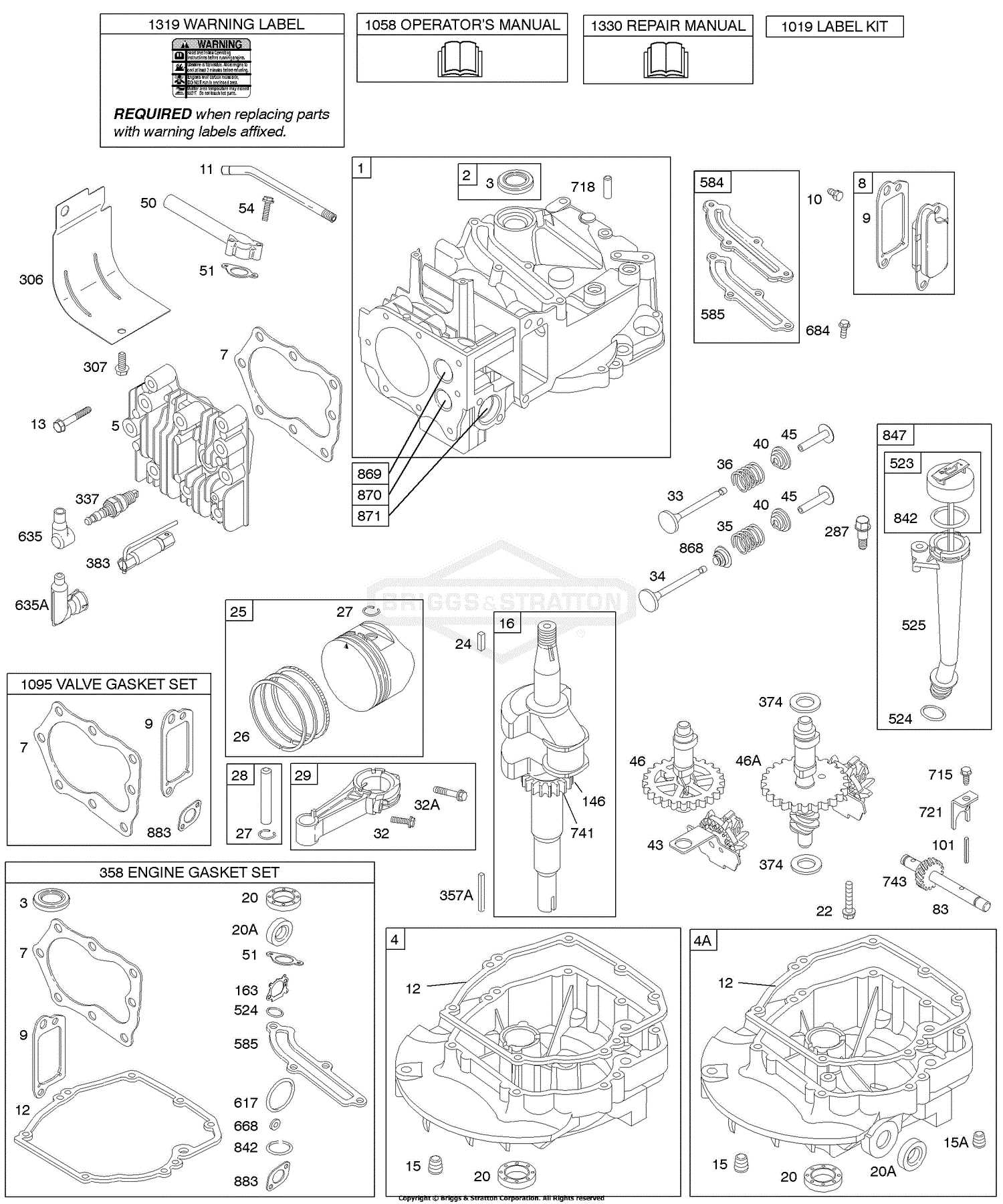 briggs repair manual 1330