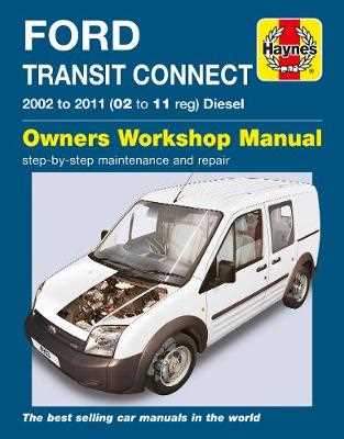 2012 ford transit connect repair manual