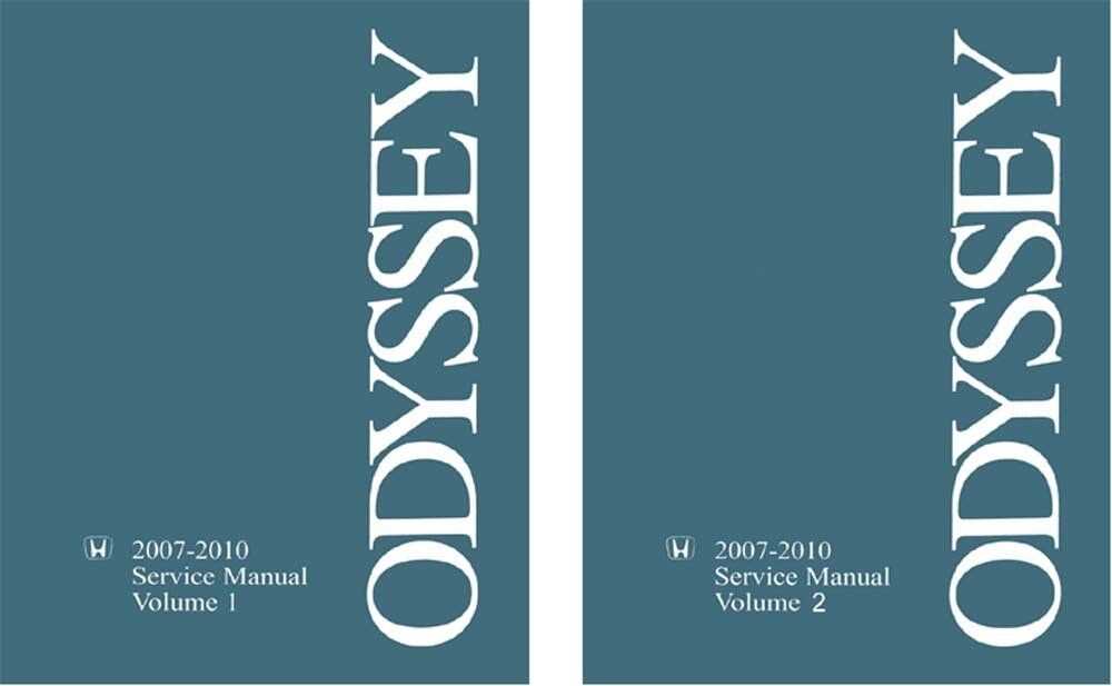 2009 honda odyssey repair manual