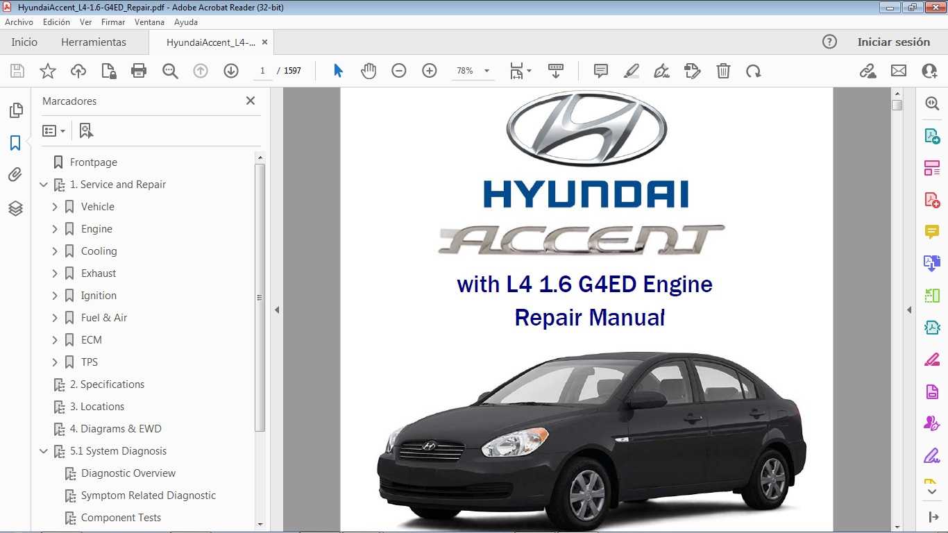 2008 hyundai accent repair manual