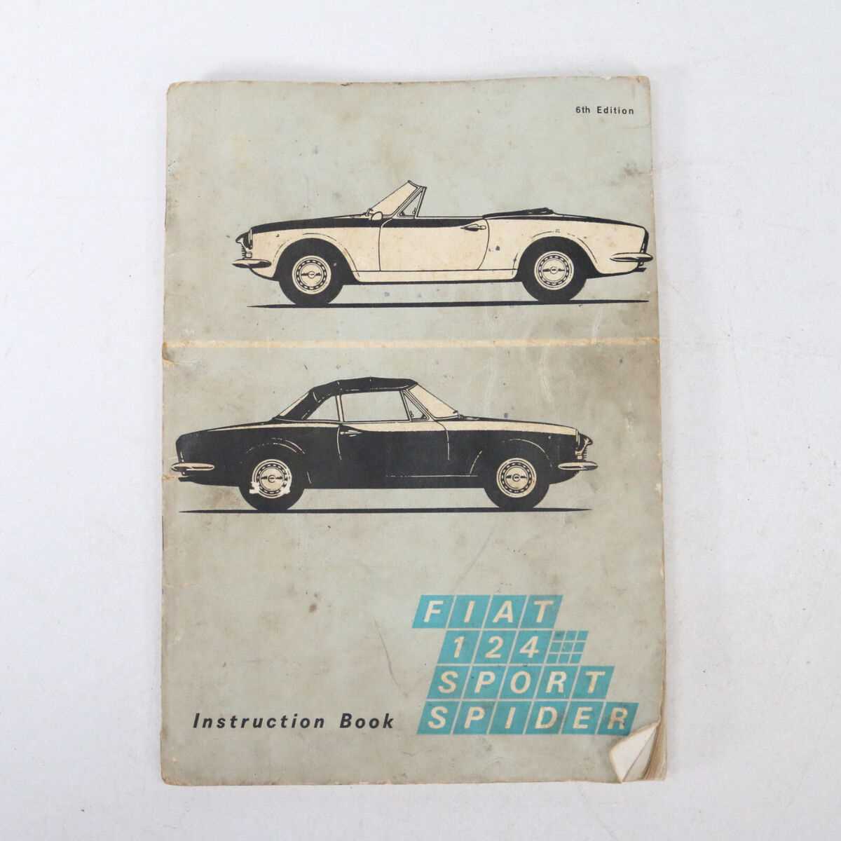 fiat 124 spider repair manual