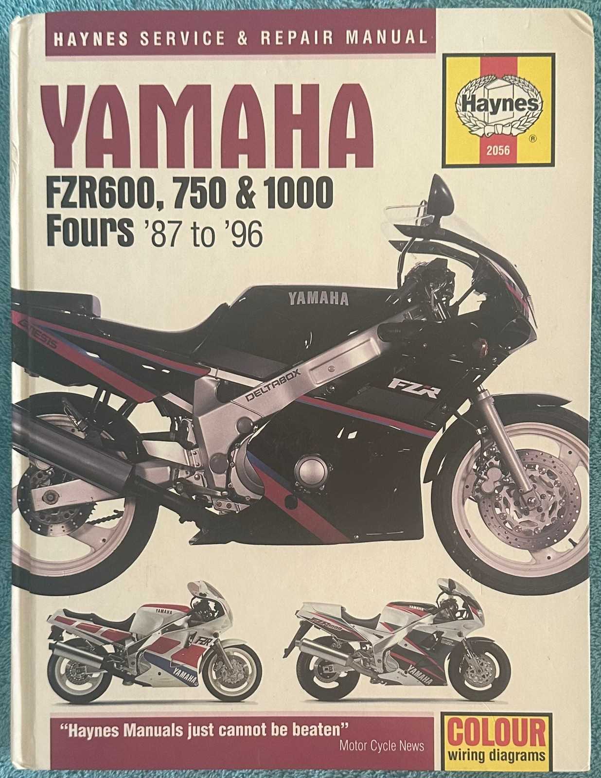 1992 yamaha fzr 600 repair manual