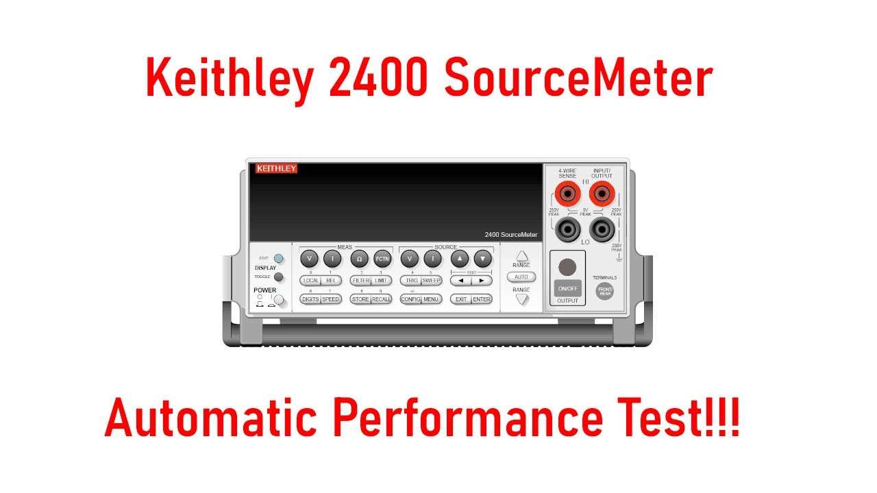 keithley 2000 repair manual