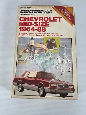 ebay chilton repair manual