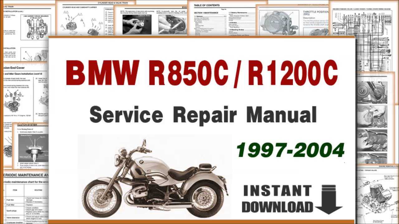 bmw r1200cl repair manual