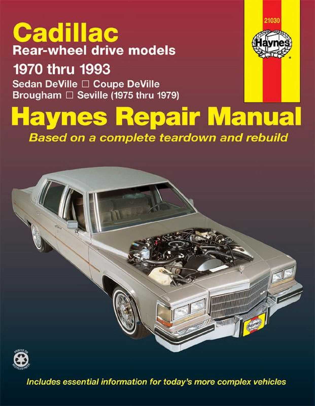 2003 cadillac deville repair manual