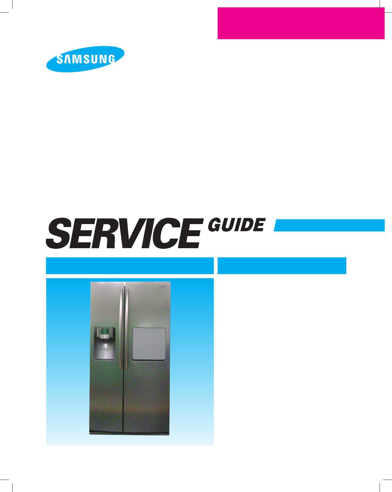 samsung rf23hcedbsr repair manual