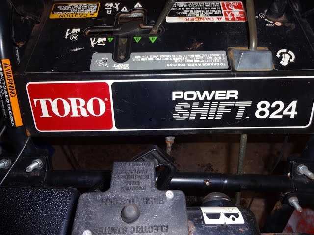 toro 824 snowblower repair manual