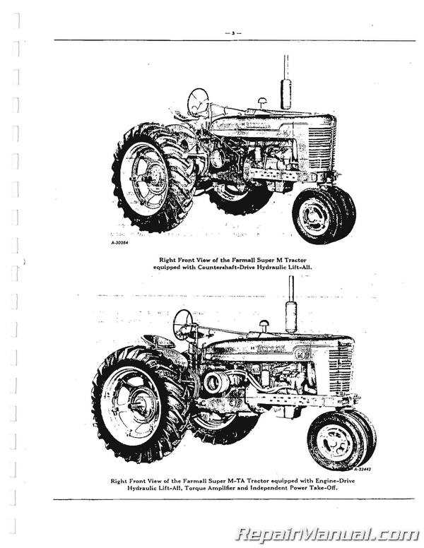 farmall m tractor repair manual