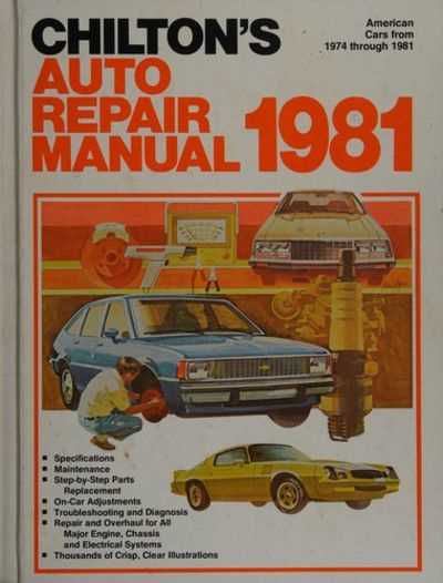 chilton auto repair manual library