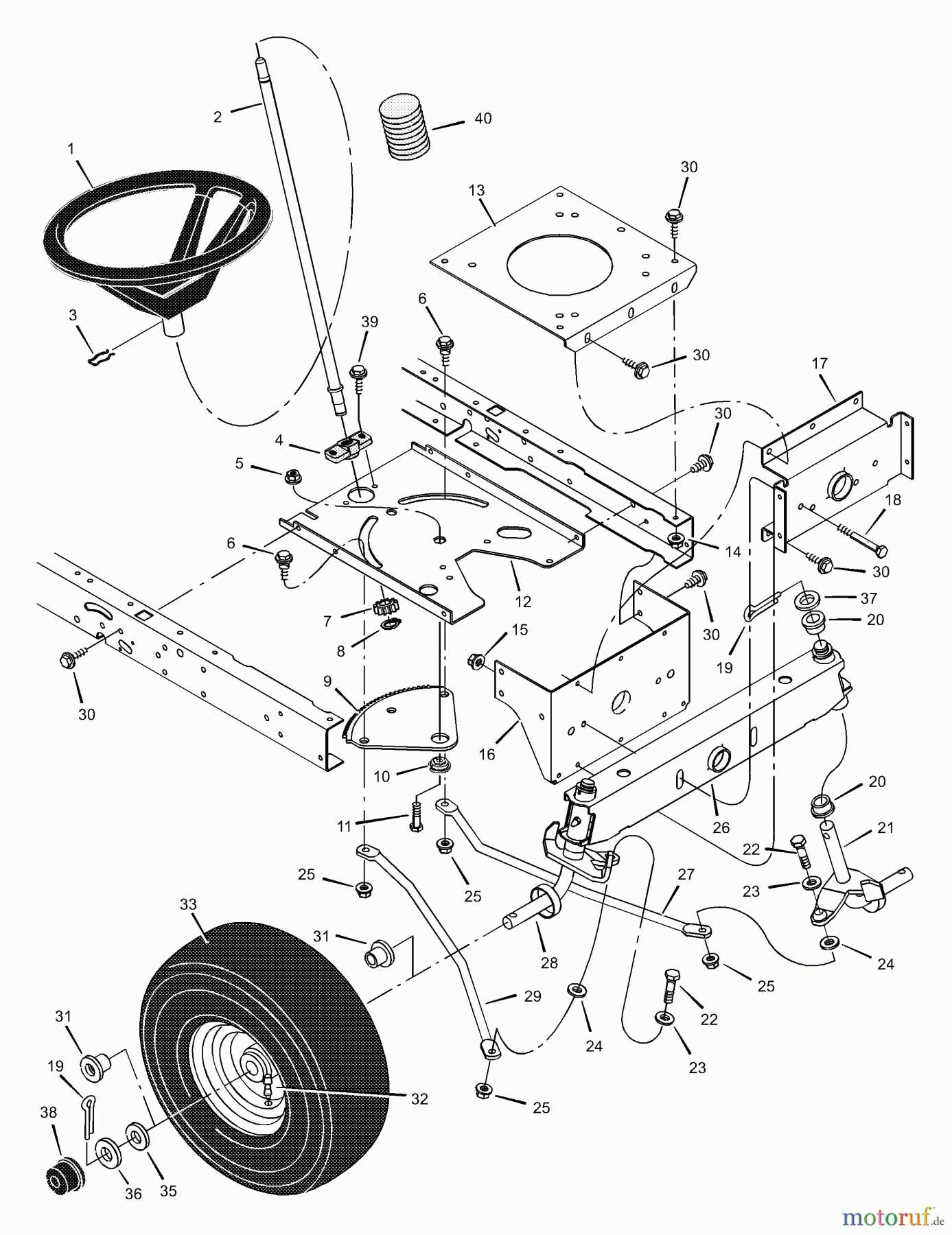 murray riding mower repair manual