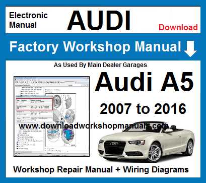 audi a5 repair manual