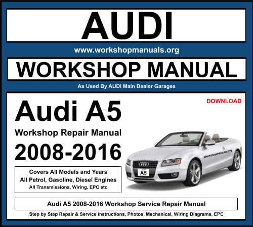 audi service repair manual