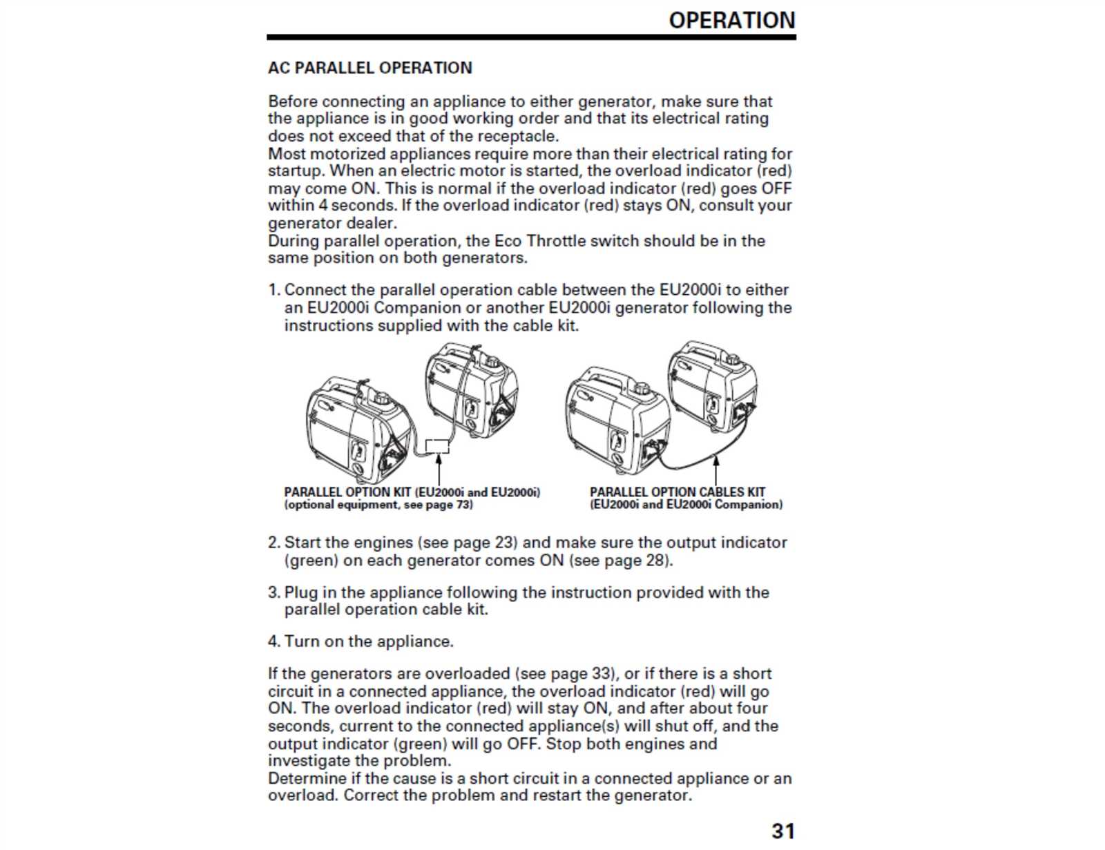 honda generator eu2000i repair manual