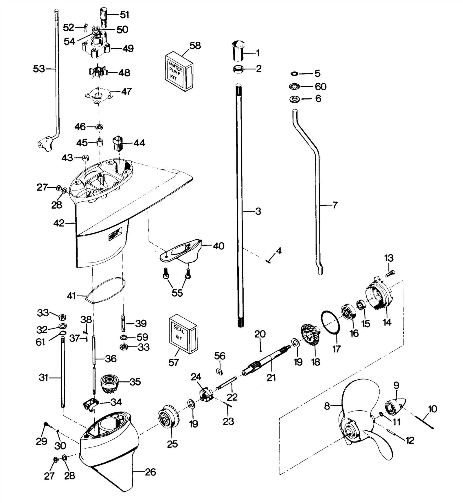 50 hp force outboard repair manual