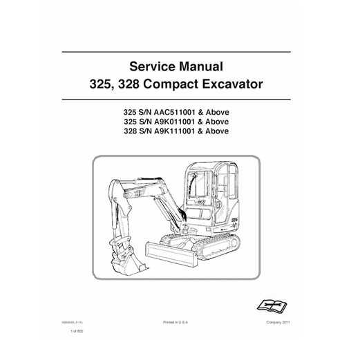 bobcat 325 repair manual