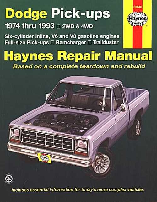 2006 dodge ram 2500 diesel repair manual