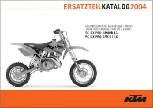 ktm 50 sx repair manual