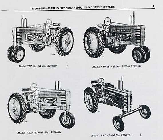 john deere b repair manual