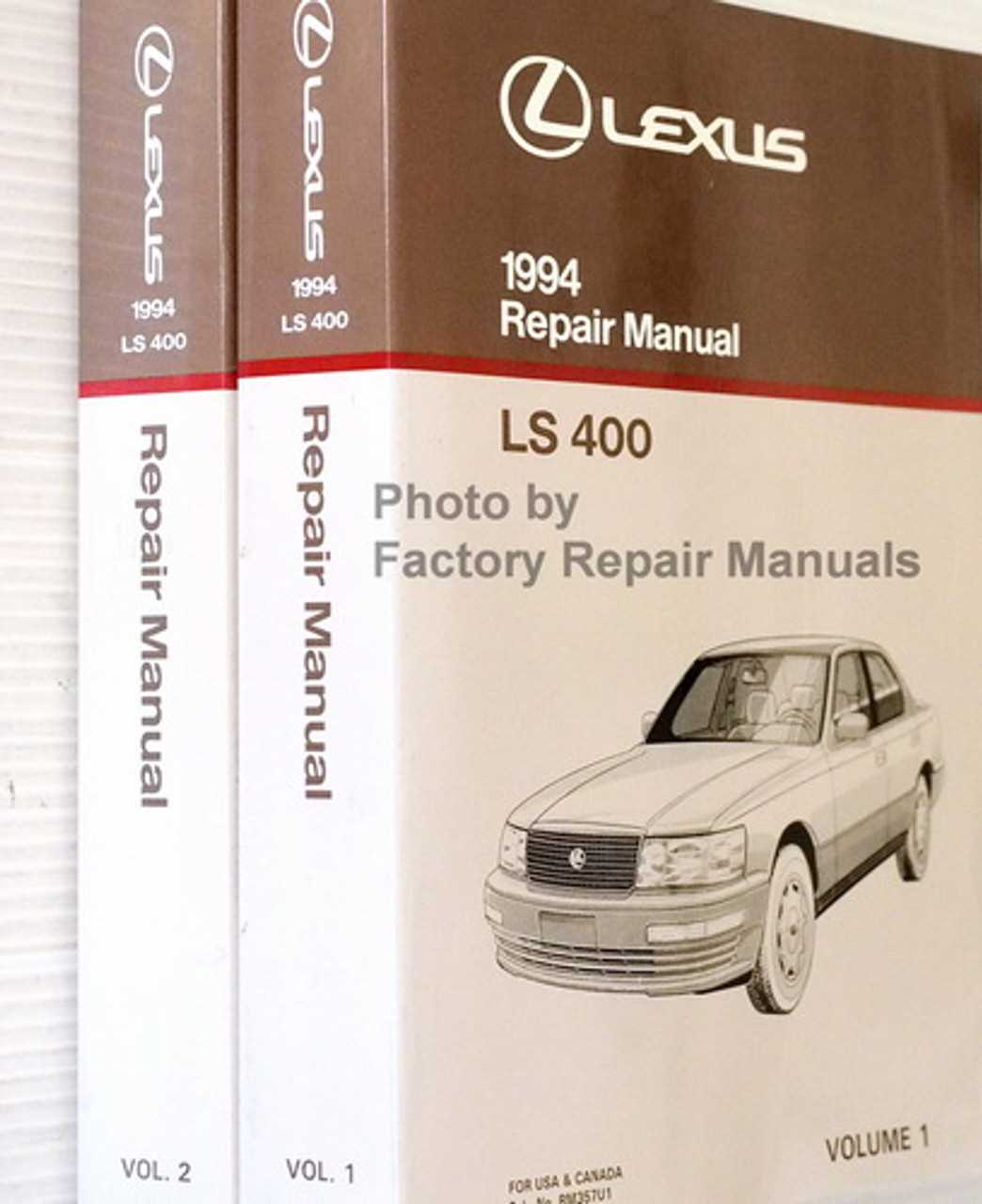 1993 lexus ls400 repair manual