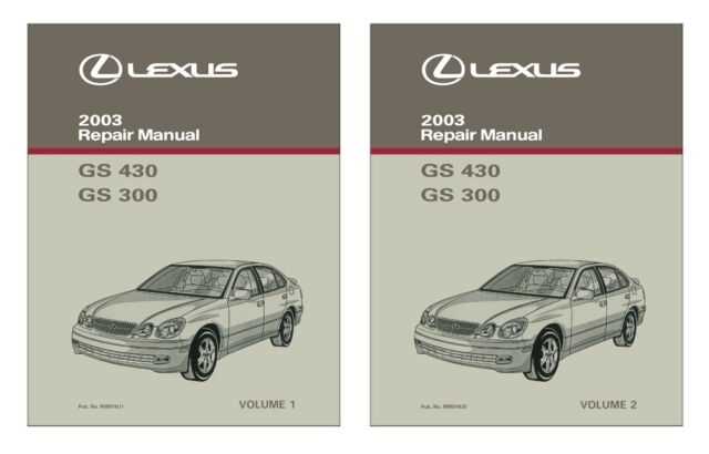 2003 lexus is300 repair manual