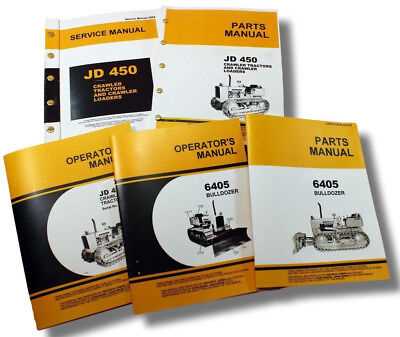 john deere 450c dozer repair manual