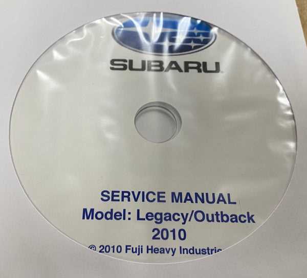 2010 subaru outback repair manual