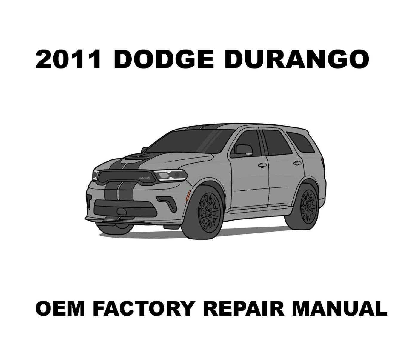 2011 dodge durango repair manual