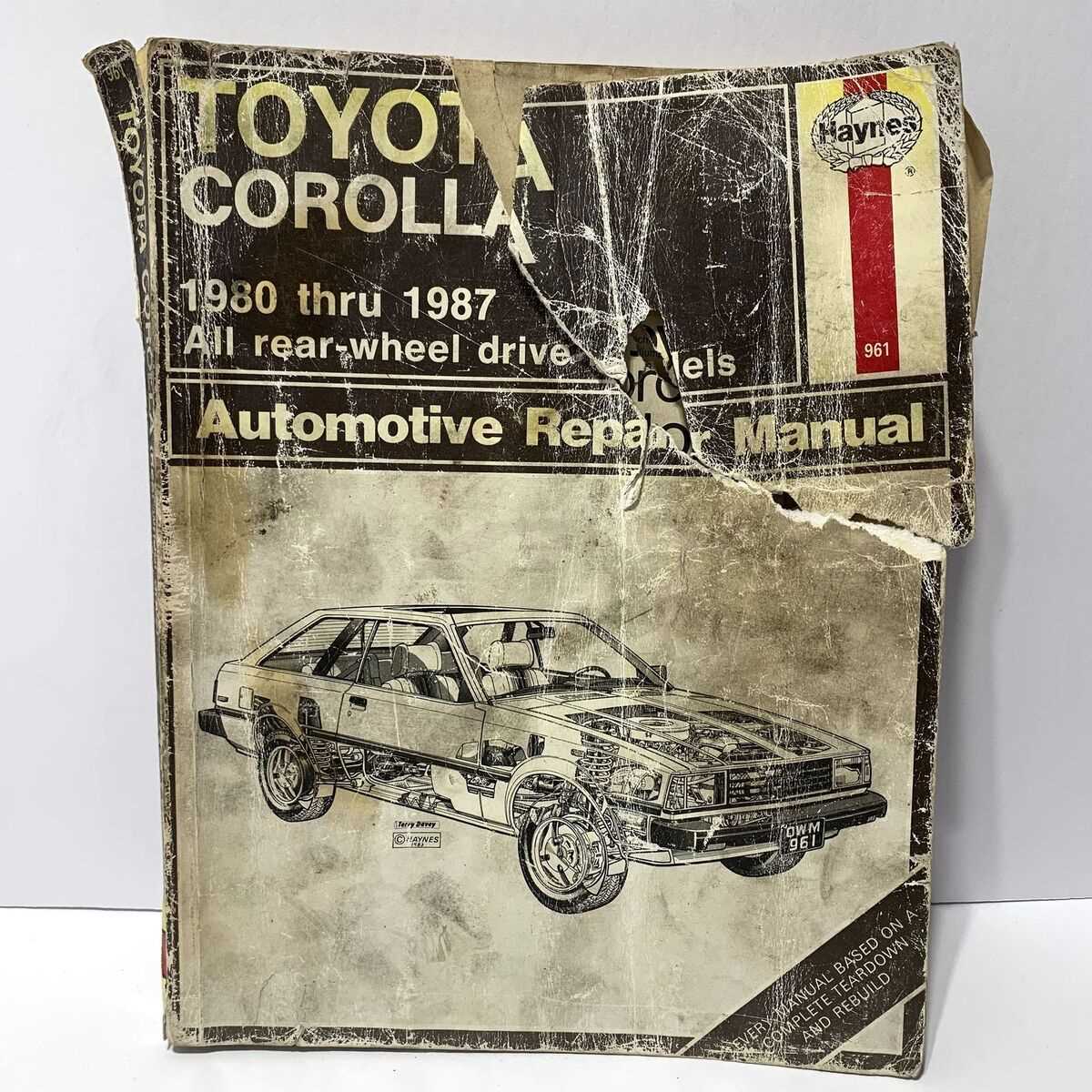 auto repair manual toyota