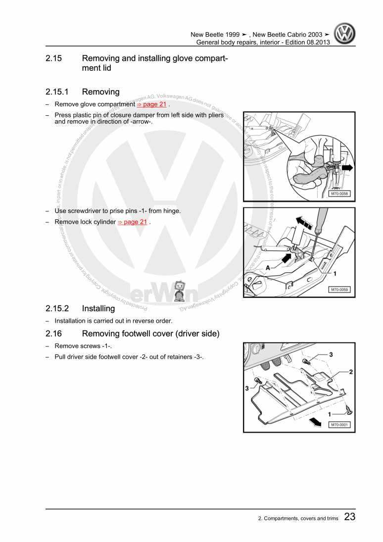 2003 vw beetle repair manual