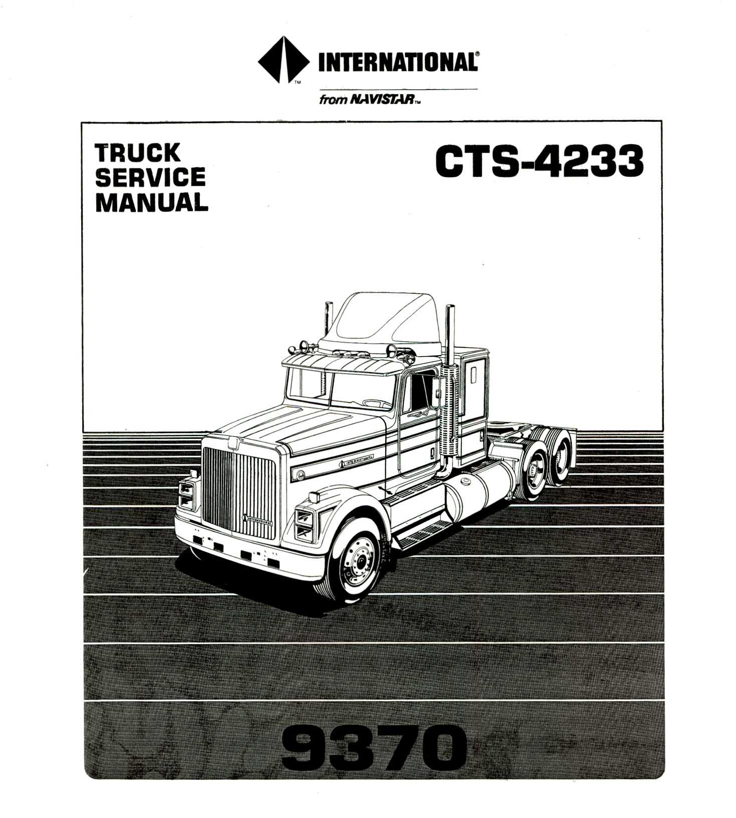 commercial truck repair manual