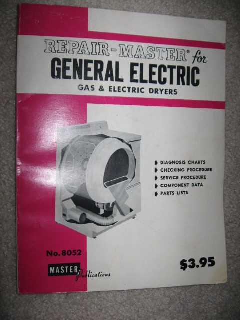 general electric clothes dryer repair manual