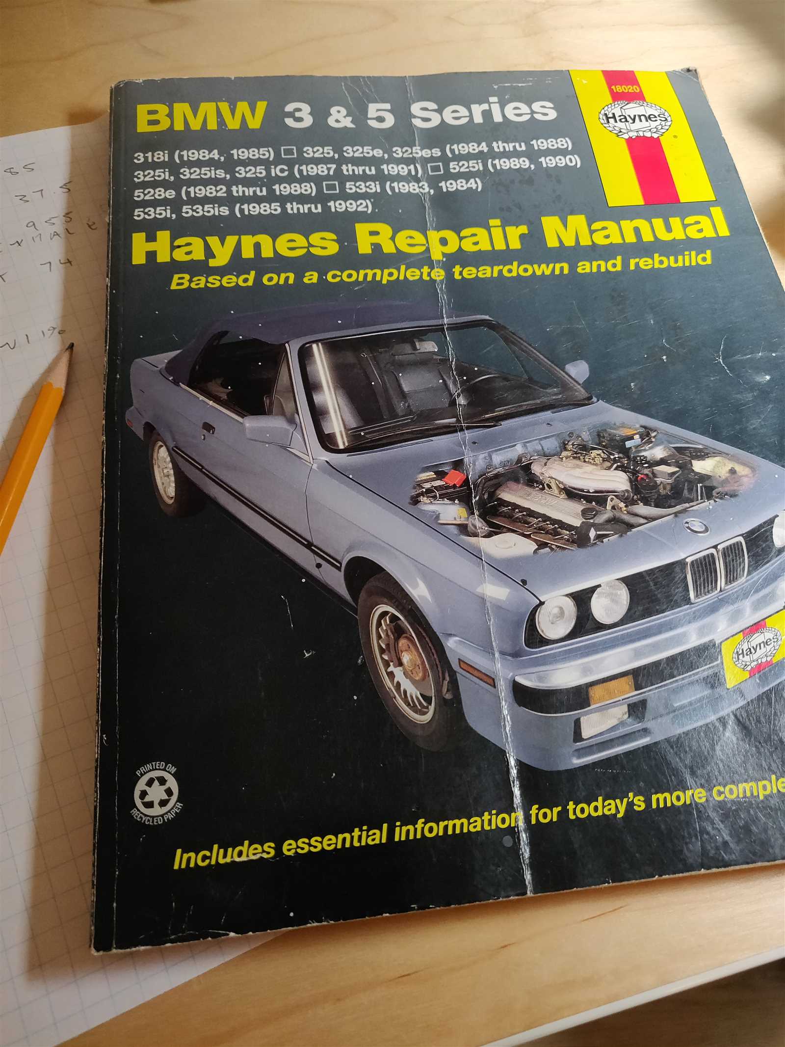 bmw e30 repair manual