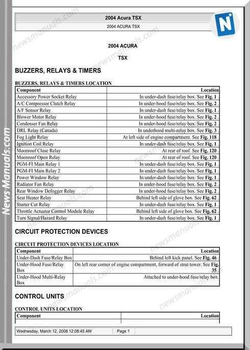 2009 acura tsx repair manual