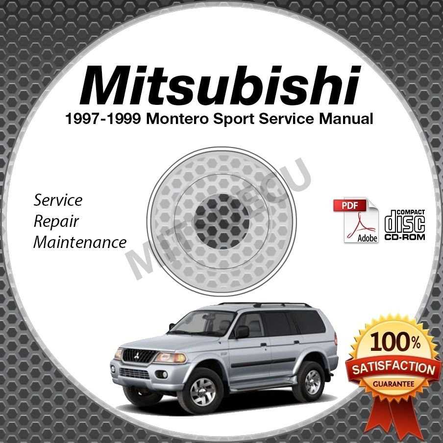 1997 mitsubishi montero repair manual