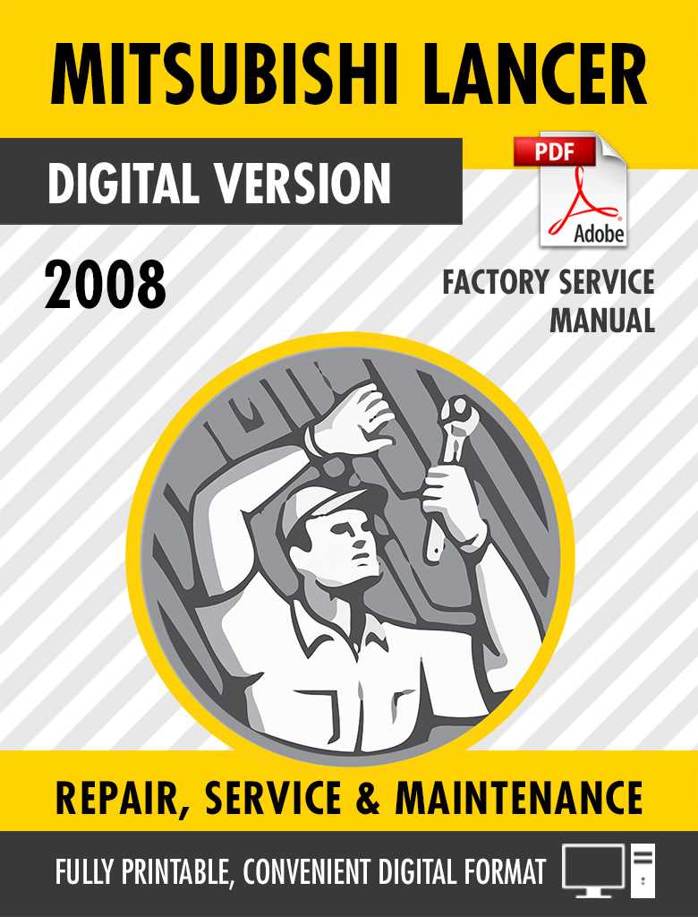 2008 mitsubishi lancer repair manual