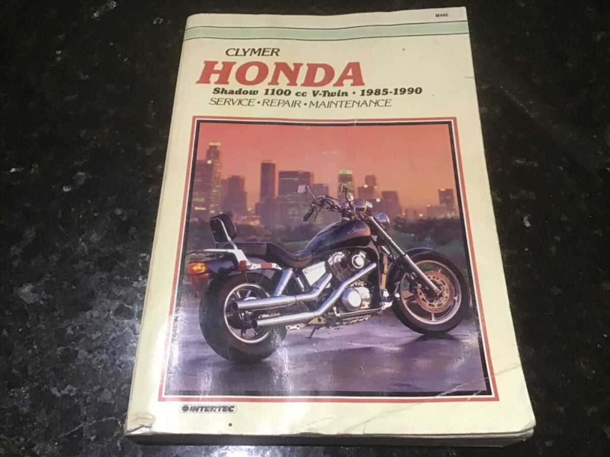 honda shadow 1100 repair manual