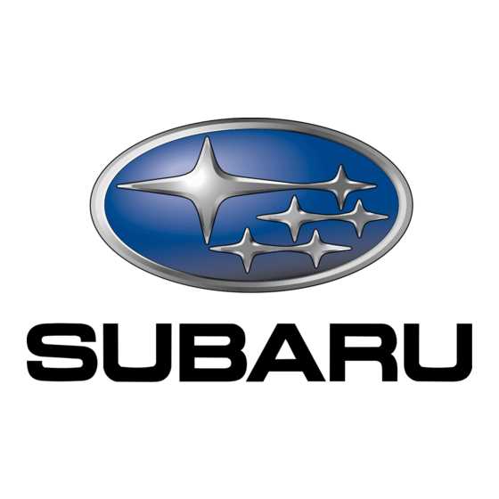 subaru brz repair manual