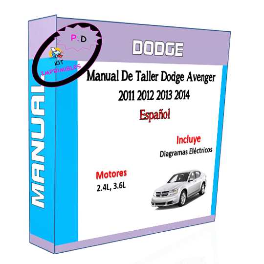 2012 dodge avenger repair manual